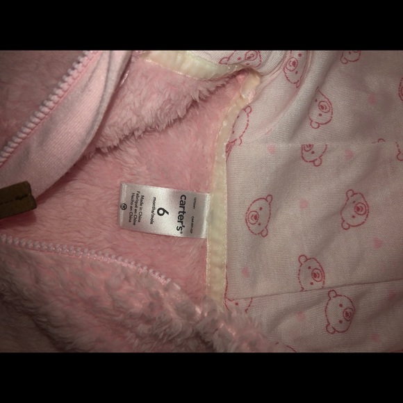 6m Carter’s Sherpa Bear Suit - Picture 3 of 3